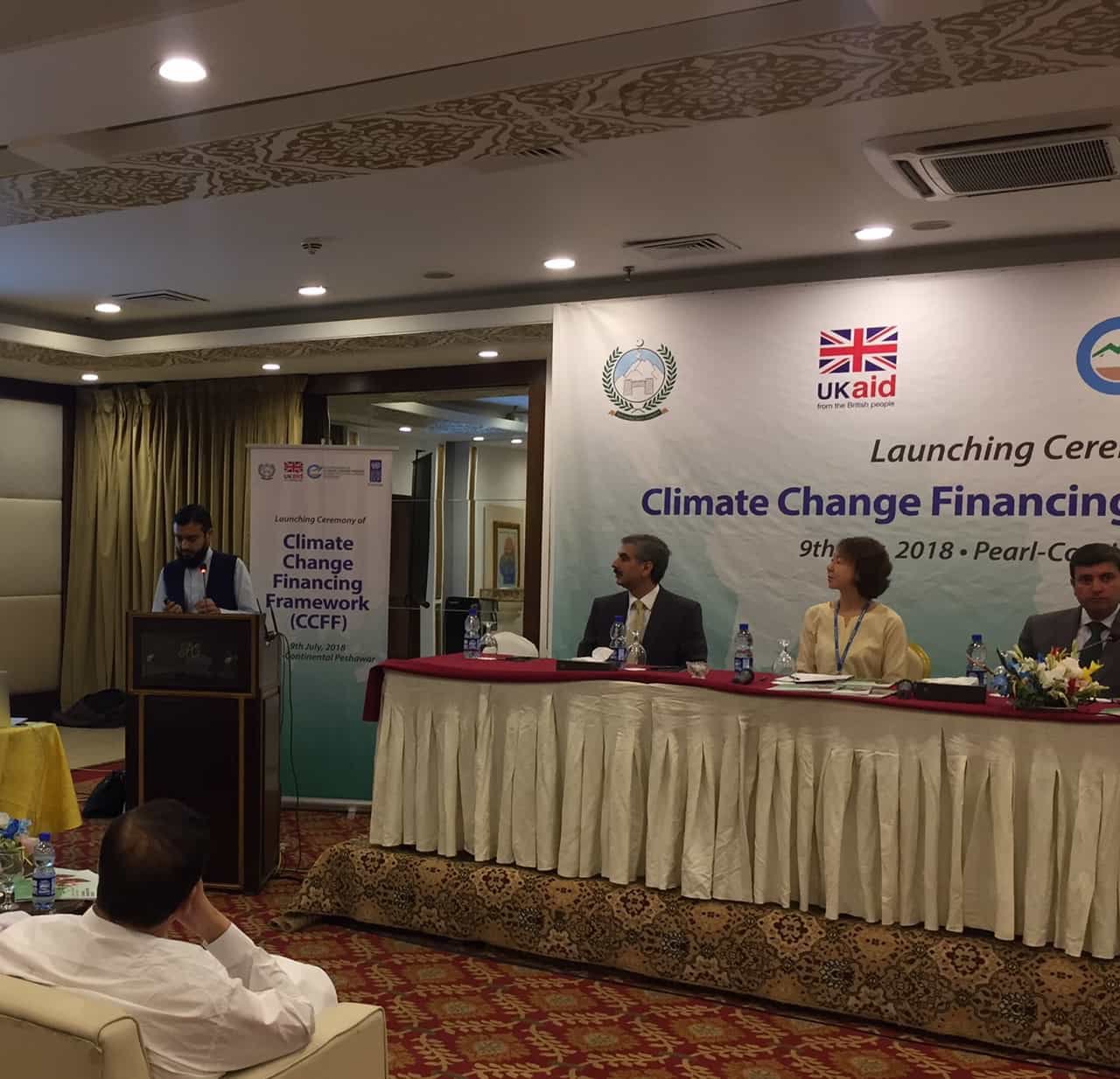 Launching Ceremony of Climate Change Finance Framework(CCF), 9 July 2018