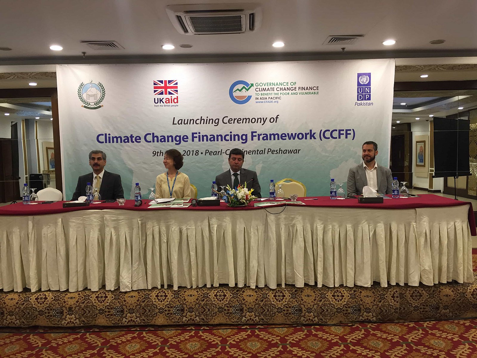 Launching Ceremony of Climate Change Finance Framework(CCF), 9 July 2018